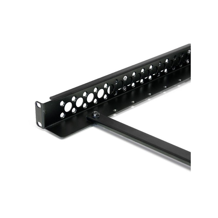 1U Fixed 19" Adjustable Depth Universal Server Rack Rails