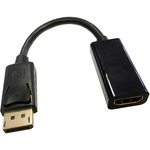 DisplayPort Male - HDMI Female Cable Adaptor 15cm