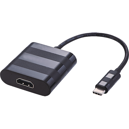 USB3.1c Male - HDMI Female 20cm Black