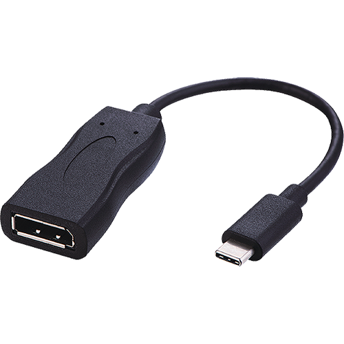 USB3.1c Male - Displayport Female Black 20cm