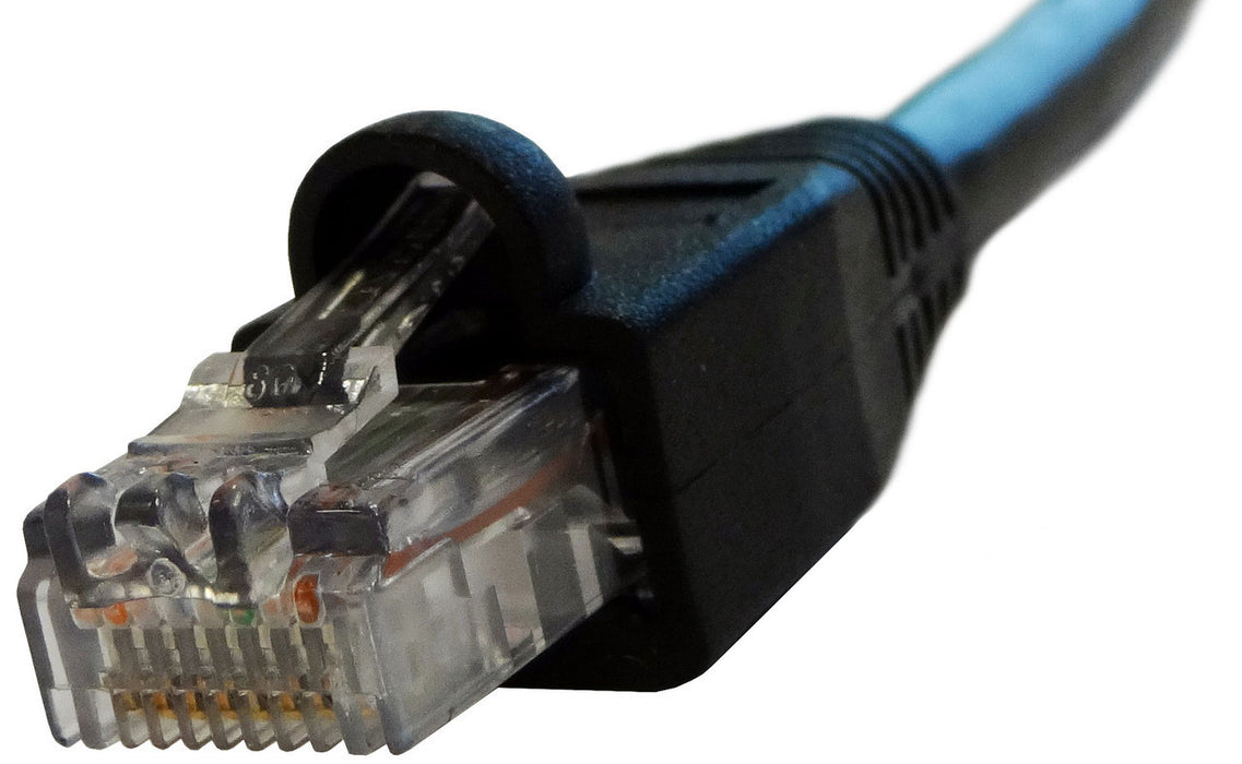 Cat5e Black Outdoor External RJ45 Ethernet Patchlead  