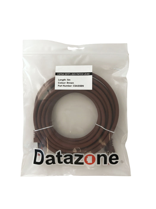 Premium Cat6a SSTP Patch Lead - Datazonedirect