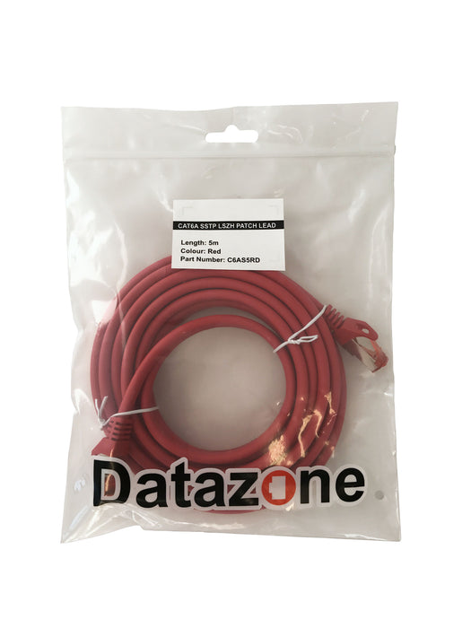 Premium Cat6a SSTP Patch Lead - Datazonedirect