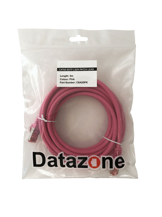 Premium Cat6a SSTP Patch Lead - Datazonedirect