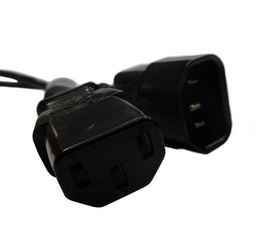 Datazone IEC Male (C14) - IEC Female (C13) Power Extension Cable