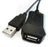 Extra Long USB 2.0 Male-Female A-A Black Active Extension Cable