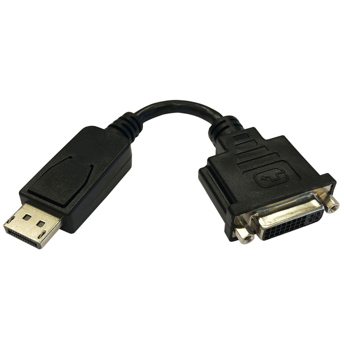 DisplayPort Male - DVI Female Cable Adaptor 15cm