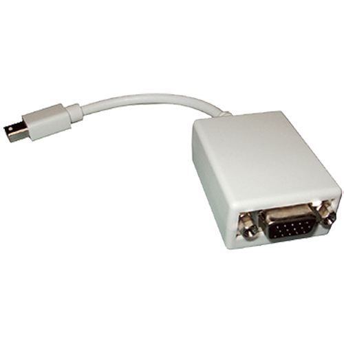 Mini DisplayPort Male - VGA Female Cable Adaptor 15cm