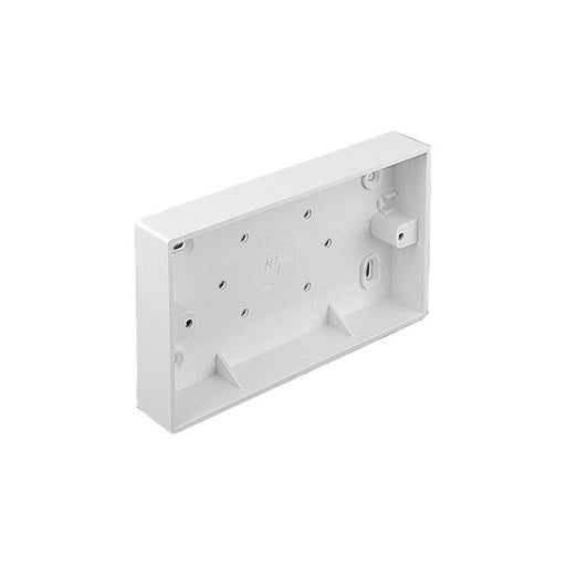 Double Gang 32mm Deep Surface Mount Back Box