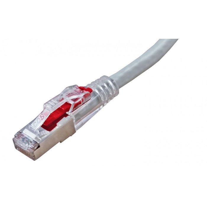 Cat6a Secure Tamperproof Patchlock RJ45 FTP Ethernet Patch Leads