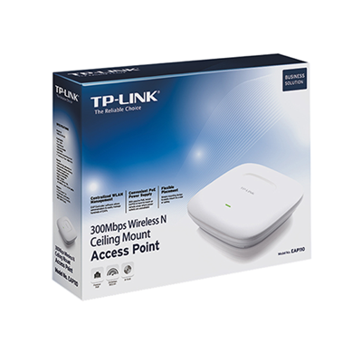 TP-LINK Auranet EAP110 Ceiling Mounted WiFi PoE Access Point (300Mbps —  Datazonedirect