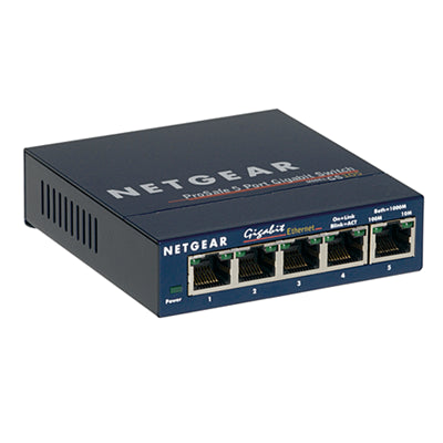 Netgear GS105 5-Port 100/1000 Mbps Gigabit Switch
