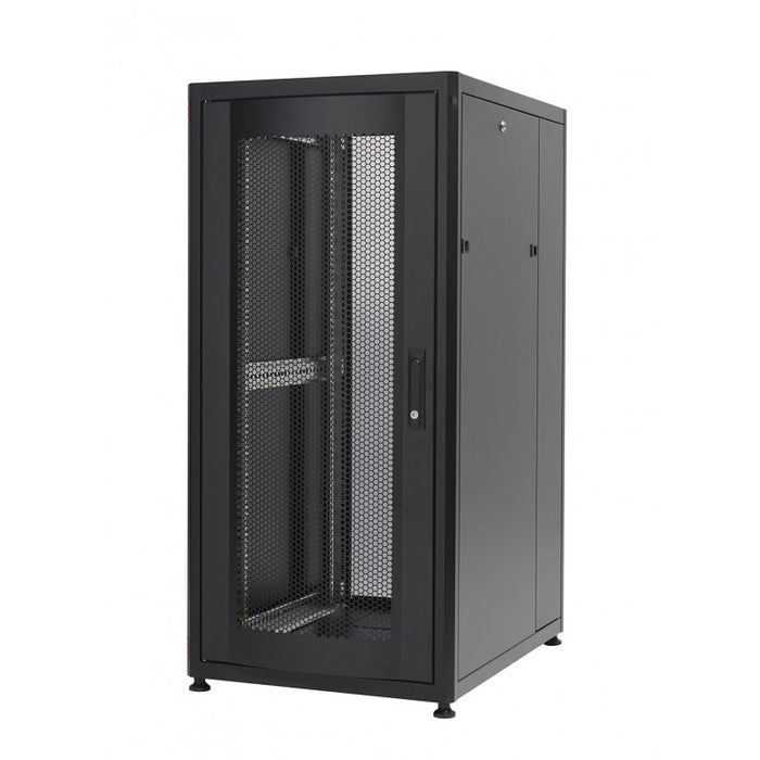 12u to 45u 600mm (W) x 1000mm (D) Deep Floor Standing Server Cabinet