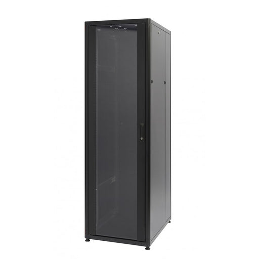 12u to 45u 600mm (W) x 800mm (D) Floor Standing Data Cabinet with Castors