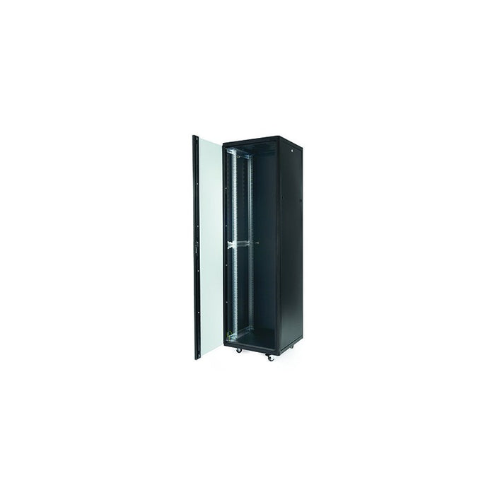 12u to 45u 600mm (W) x 800mm (D) Floor Standing Data Cabinet with Castors