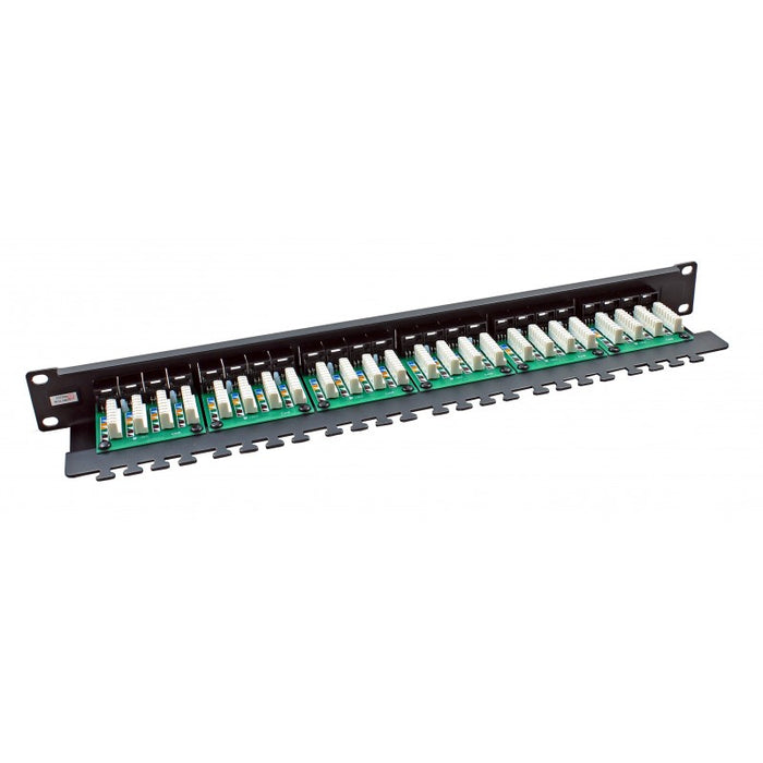 24 Way Cat6 2020 Right Angled UTP Patch Panel