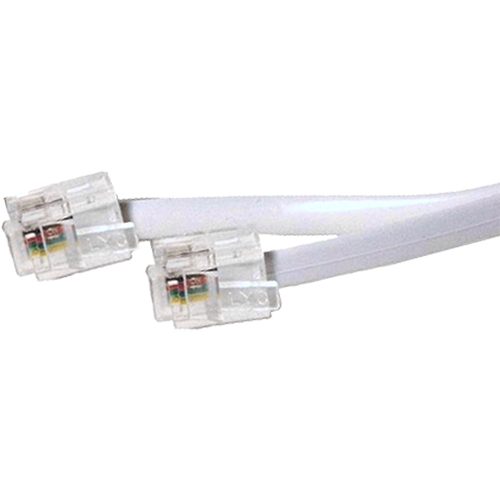RJ11 Male - RJ11 Male Straight Wired 6p4c Modem Cable