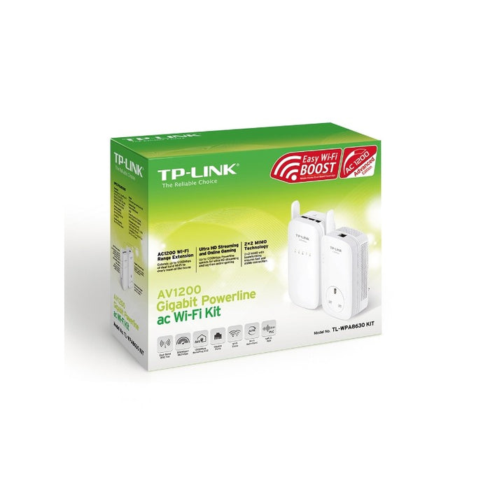 TP-LINK TL-WPA8630KIT AV1200 Gigabit Powerline ac Wi-Fi Kit